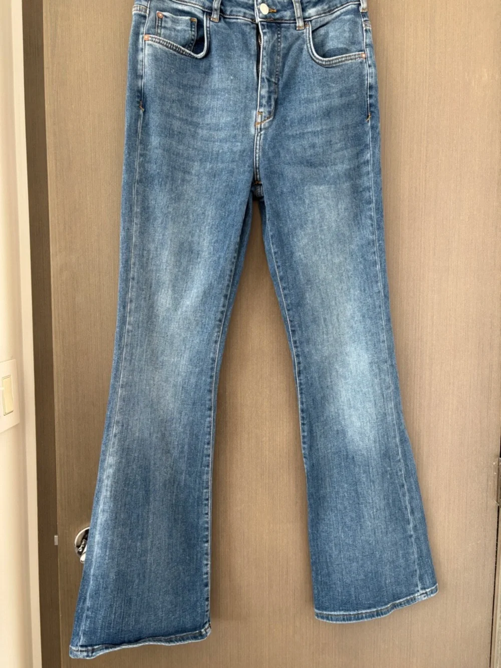 Pilcro Anthropologie Carpenter Wide Leg Jeans - Size 29